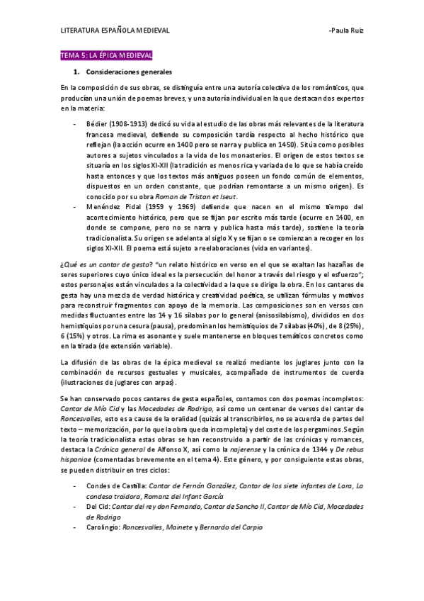 Miniatura del documento Tema-5-Literatura-Espanola-Medieval.pdf