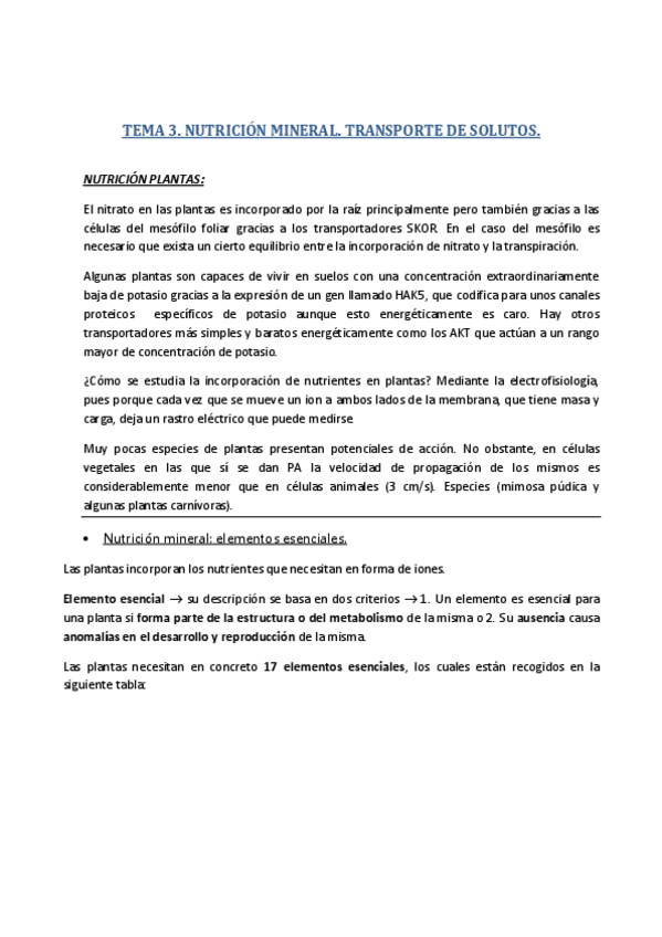 Miniatura del documento Tema 3 - Fisiología Vegetal..pdf