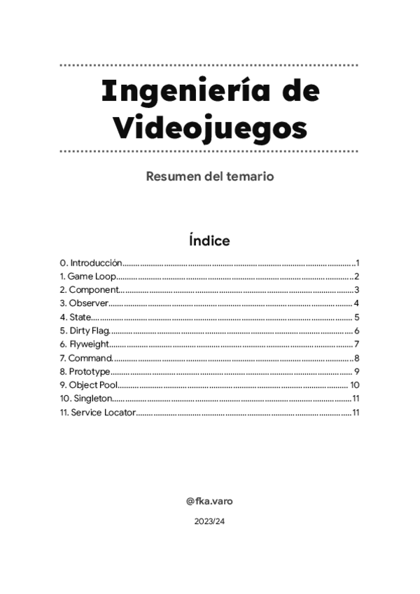 Miniatura del documento RESUMEN - Ingeniería de Videojuegos.pdf