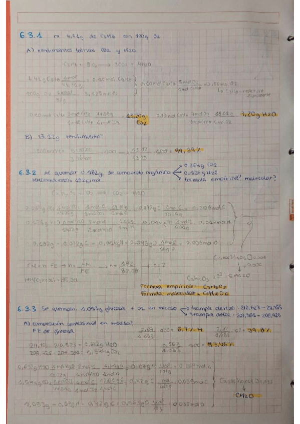 Miniatura del documento Ejercicios-6.3-Reacciones-y-equaciones-quimicas-reactivo-limitante-reacctivo-en-exceso-rendimiento-teorico-real-y-en-porcentaje-reacciones-de-combustion-aciso-base-precipitacion-y-redox.pdf