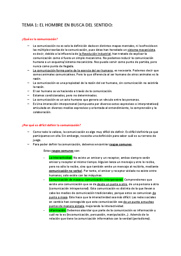 Miniatura del documento Todos los Apuntes. Teoría de la Comunicación. 1º carrera.pdf