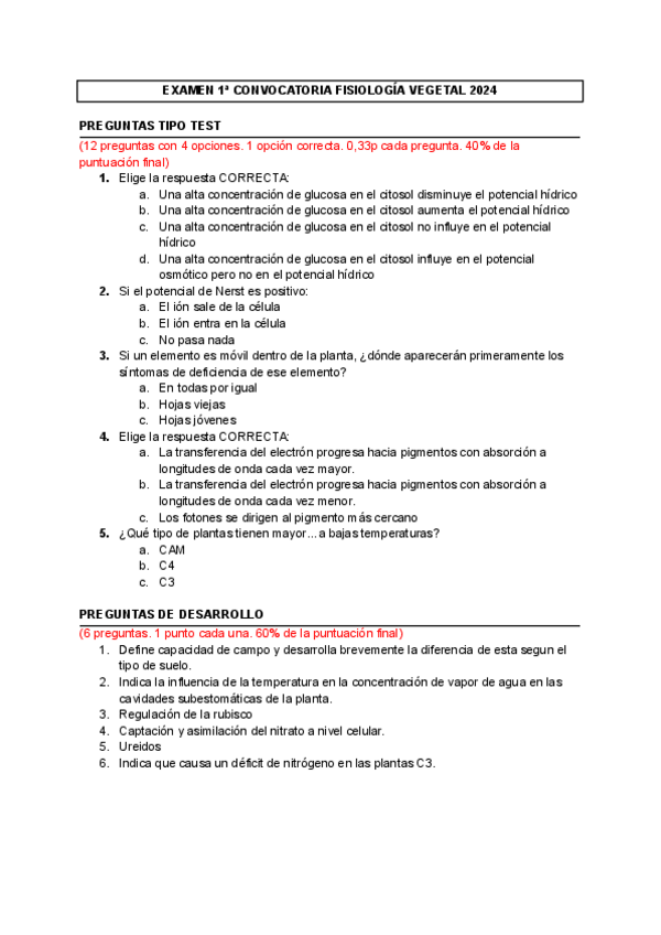 Miniatura del documento EXAMEN-1º PARCIAL-FISIOLOGIA-VEGETAL-2024.pdf