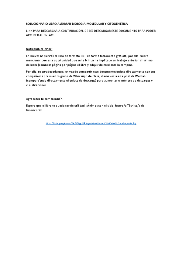 Miniatura del documento SOLUCIONARIO-LIBRO.-BIOLOGIA-MOLECULAR-Y-CITOGENETICA.pdf