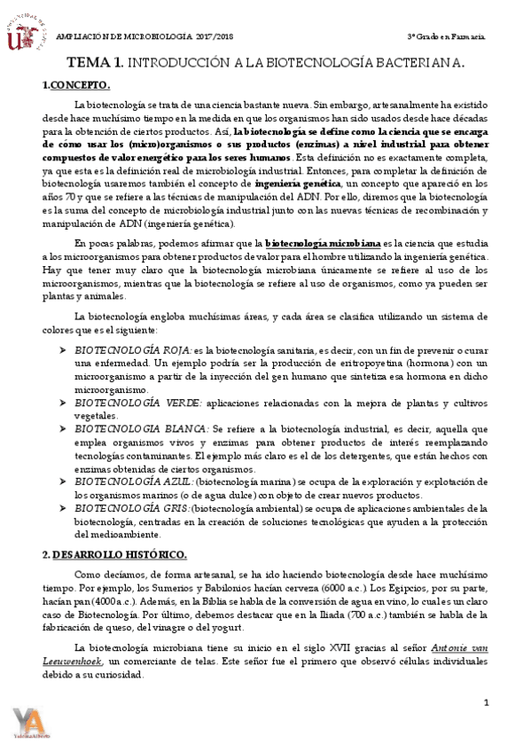 Miniatura del documento TEMA 1 INTRODUCCIÓN A LA BIOTECNOLOGÍA.pdf