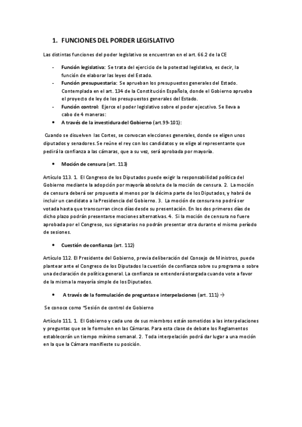 Miniatura del documento Funciones del poder legislativo; que son las leyes.pdf