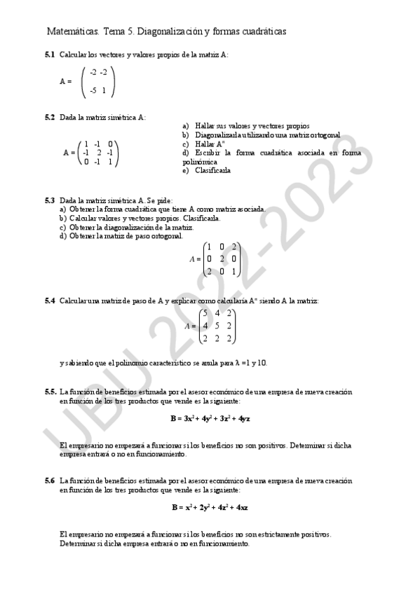 Miniatura del documento SOLUCION-EJERCICIOS-DIAGONALIZACION-Y-FORMAS-CUADRATICAS.pdf