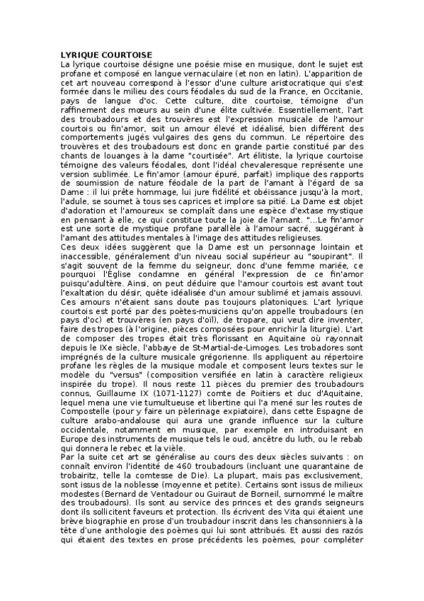 Miniatura del documento LYRIQUE COURTOISE.docx