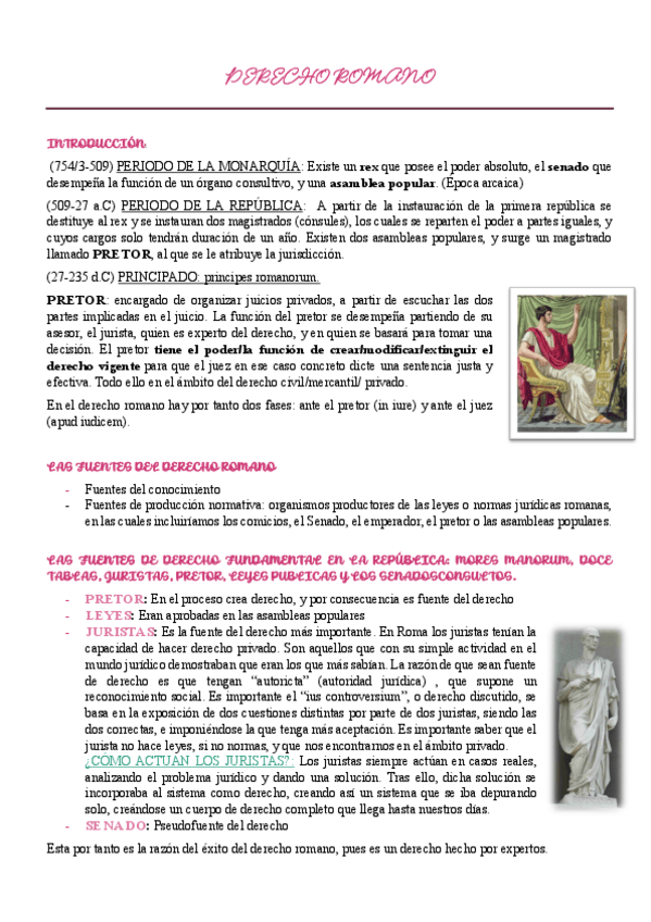 Miniatura del documento Derecho romano 1ero - Todos los temas.pdf