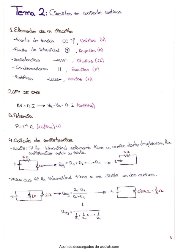 Miniatura del documento T2-Circuitos en corriente contínua.pdf