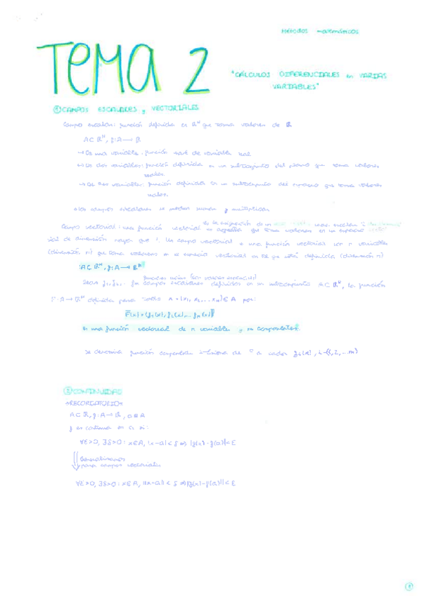 Miniatura del documento METMAT - Tema 2. Cálculo diferencial.pdf
