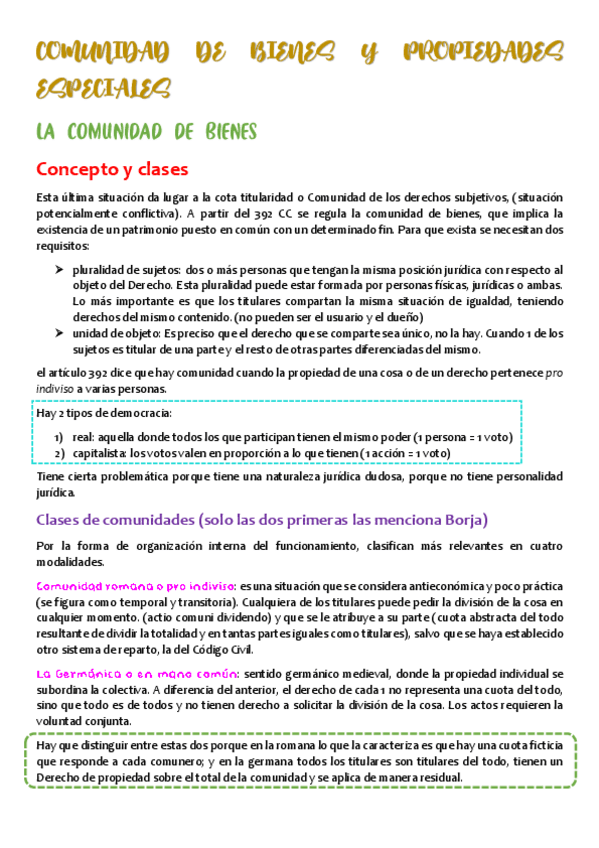 Miniatura del documento COMUNIDAD DE BIENES Y PROPIEDADES ESPECIALES (tema 5).pdf