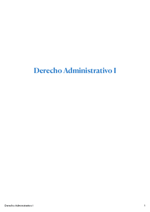 Miniatura del documento Derecho Administrativo I (apuntes + exámenes).pdf