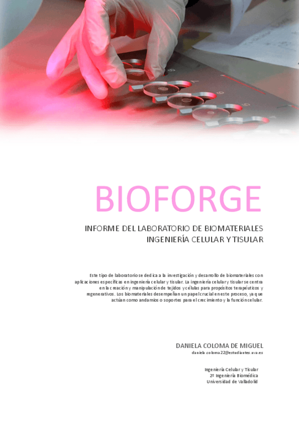 Miniatura del documento Informe Bioforge - Biomateriales ICT - Daniela Coloma.pdf