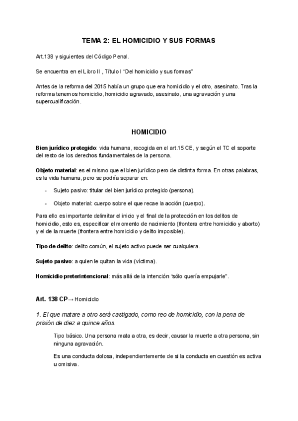 Miniatura del documento Tema 2. Homicidio y sus formas.pdf