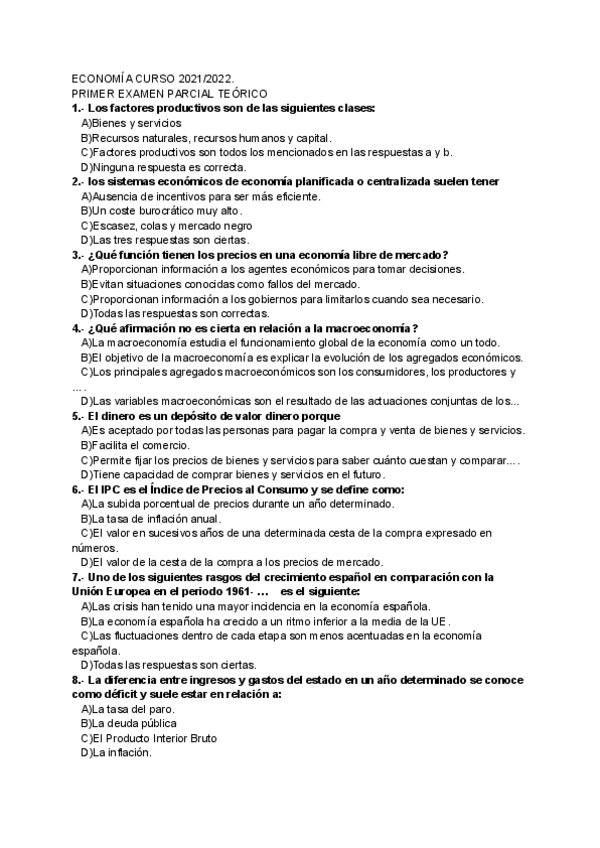 Miniatura del documento 1 EXAMEN SIN CONTESTAR (economía).pdf