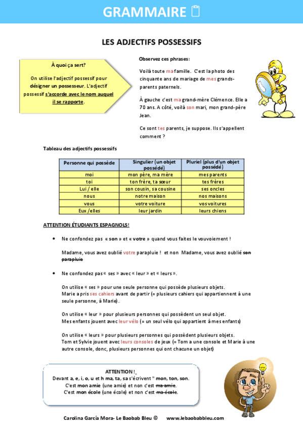 Miniatura del documento U.2-Les-adjectifs-possessifs.pdf