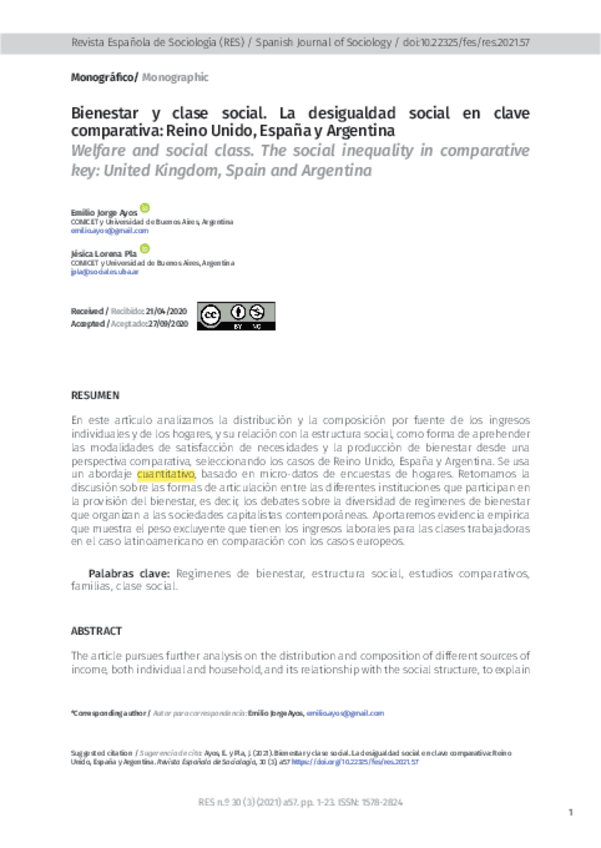 Miniatura del documento Bienestar-y-clase-social.-Reino-Unido-Espana-y-Argentina.-SBRY.pdf