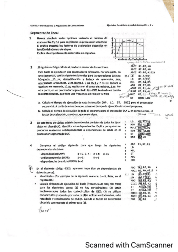 Miniatura del documento IAC_Tema-2_enunciadoEjercicios_Paralelismo a nivel de instrucción.pdf