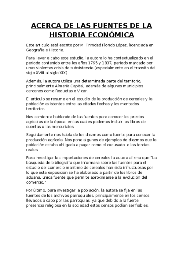 Miniatura del documento Reseña del articulo acerca de las fuentes de historia economica.docx