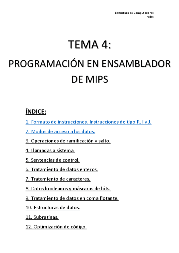 Miniatura del documento ApuntesTema4ProgramacionEnEnsamblador.pdf