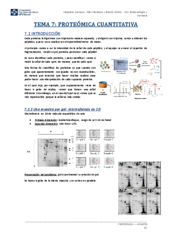 Miniatura del documento Apuntes-PROTEOMICA-Tema-7.pdf