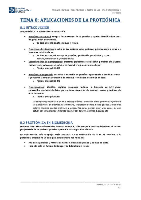 Miniatura del documento Apuntes-PROTEOMICA-Tema-8.pdf
