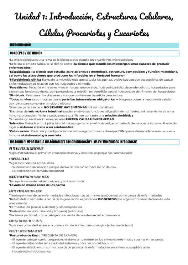 Miniatura del documento Unidad-1-Introduccion-Estructuras-Celulares-Celulas-Procariotes-y-Eucariotes.pdf