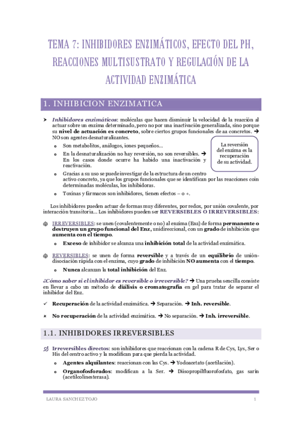 Miniatura del documento Tema-7-Inhibidores-enzimaticos.-Efecto-del-pH.-Reacciones-multisustrato.-Regulacion-de-la-actividad-enzimatica.pdf