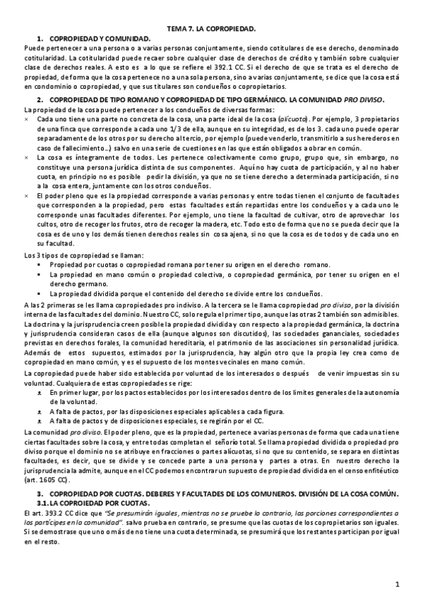 Miniatura del documento TEMA 7 - Copropiedad.pdf