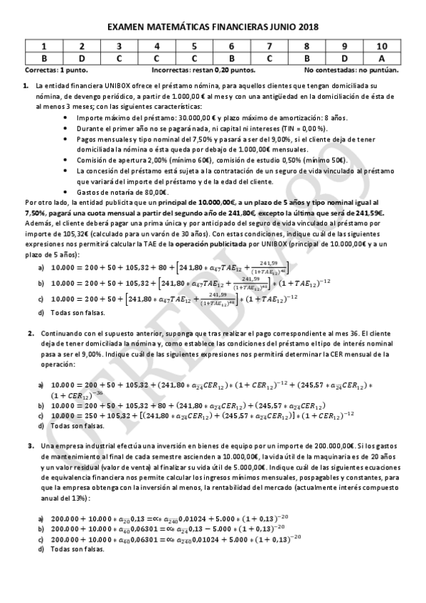 Miniatura del documento EXAMEN MATEMÁTICAS FINANCIERAS JUNIO 2018.pdf