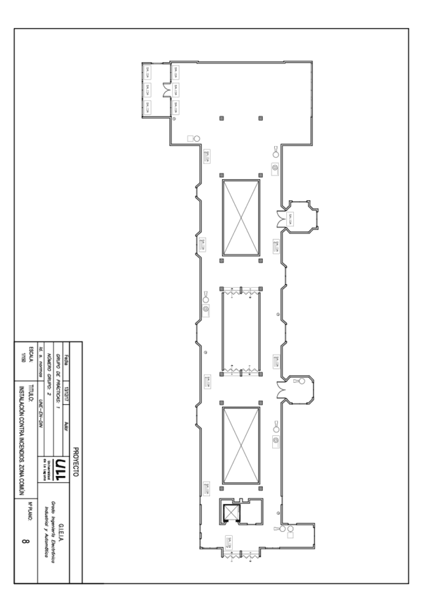 Miniatura del documento 8. PLANO DE INSTALACIÓN CONTRA INCENDIOS ZONA COMÚN. PRIMERA PLANTA.pdf