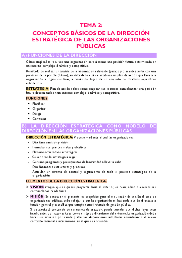 Miniatura del documento Tema 2 - Conceptos Básicos de la Dirección Estratégica de las Organizaciones Públicas.pdf