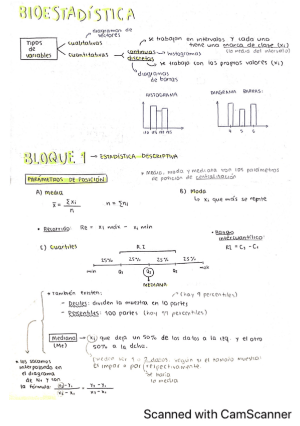 Miniatura del documento Apuntes teoría BIOESTADISTICA.pdf