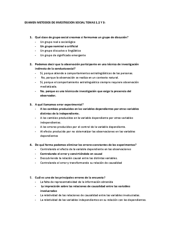 Miniatura del documento PREGUNTAS EXAMEN METODOS DE INVESTIGCION SOCIAL TEMAS 1- 2, Y 3.pdf