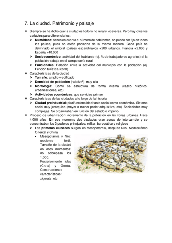 Miniatura del documento Tema 7. La ciudad. Patrimonio y paisaje.pdf