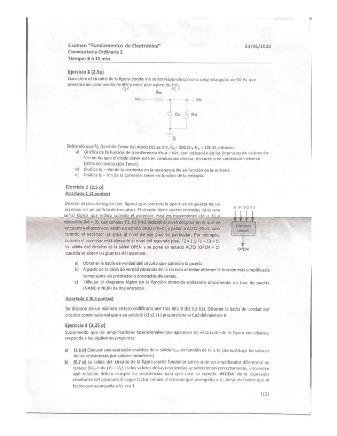 Miniatura del documento Examenes-Fundamentos-de-Electronica.pdf