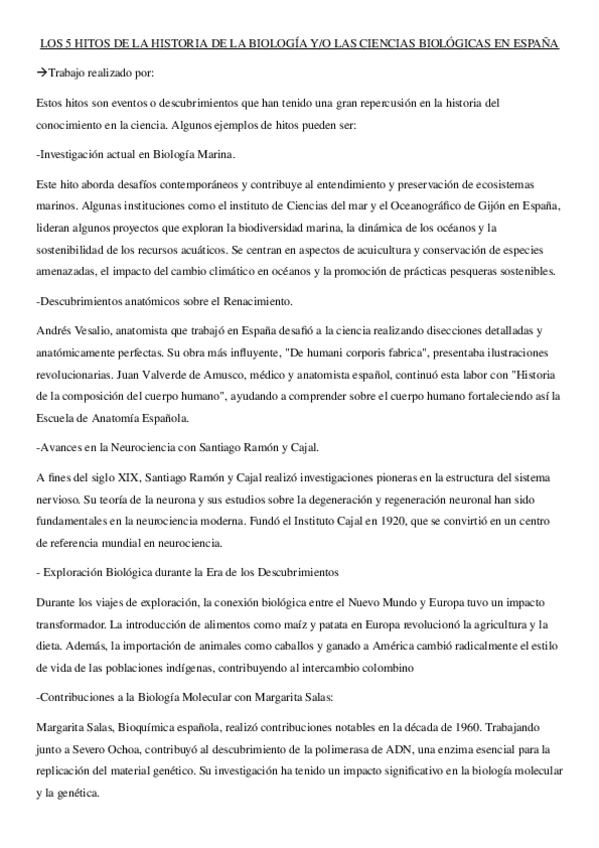 Miniatura del documento HitosBiologiaEspana.odt