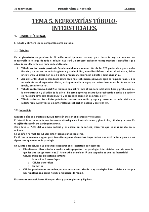 Miniatura del documento Tema 5. Nefropatías túbulo-intersticiales.pdf