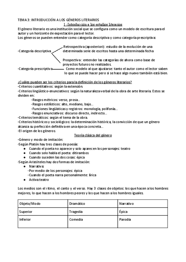 Miniatura del documento TEMA 3 LOS GENEROS LITERARIOS.pdf