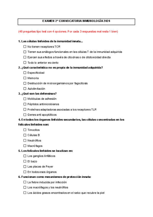 Miniatura del documento EXAMEN-2a-CONVOCATORIA-INMUNOLOGIA-2024.pdf