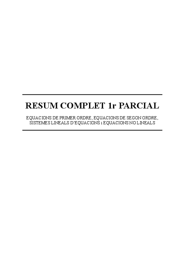 Miniatura del documento RESUM COMPLET 1r PARCIAL  | Eines matemàtiques.pdf