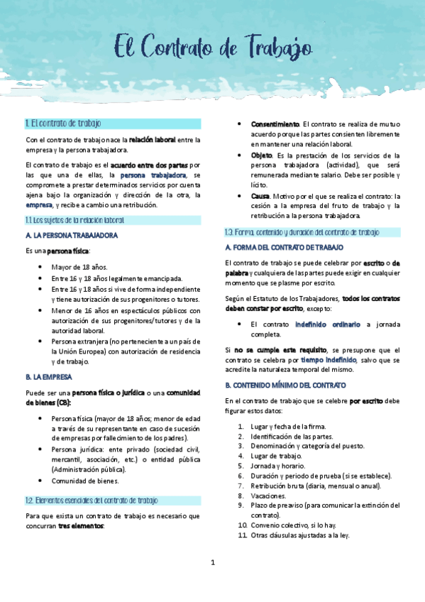Miniatura del documento T2. El Contrato de Trabajo.pdf