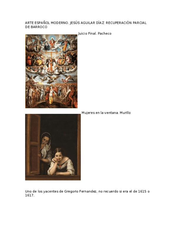 Miniatura del documento ARTE ESPAÑOL MODERNO examen.odt