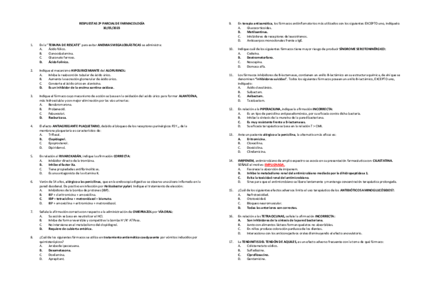 Miniatura del documento RESPUESTAS-2o-PARCIAL-FARMACOLOGIA-20222023.pdf
