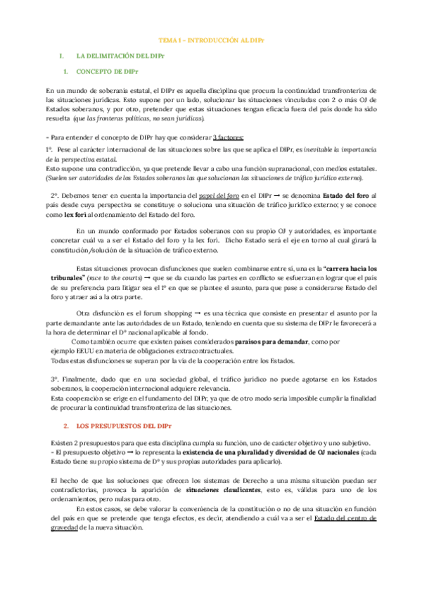 Miniatura del documento Tema 1 Derecho internacional privado I.pdf