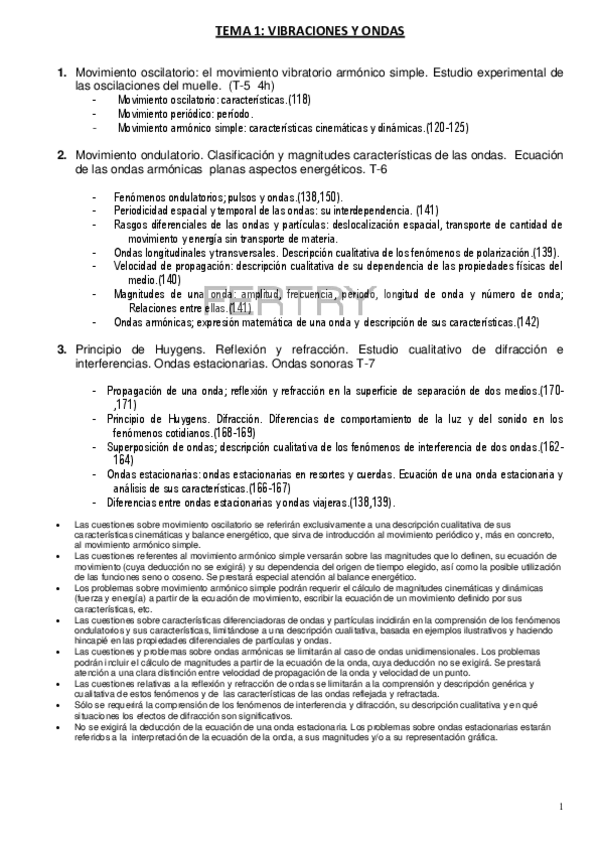 Miniatura del documento Apuntes Tema 1 Vibraciones y Ondas - Física.pdf