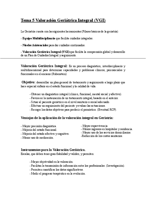 Miniatura del documento Tema 5 Valoración Geriátrica Integral PDF.pdf