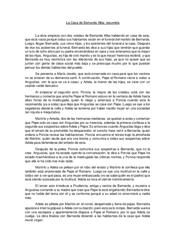 Miniatura del documento RESUMEN - La Casa de Bernarda Alba.pdf