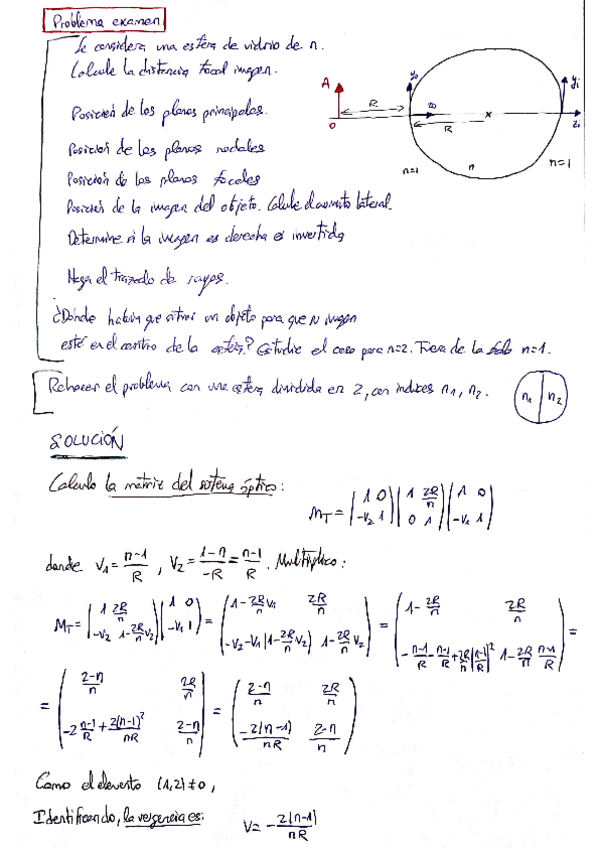 Miniatura del documento Problemas examen (Optica).pdf