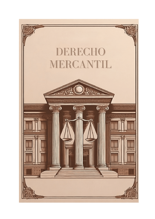 Miniatura del documento Derecho Mercantil. Apuntes Completos Basado en: Apuntes de Derecho Mercantil Adaptado a los estudios de ADE, Economía y Finanzas y Contabilidad.pdf